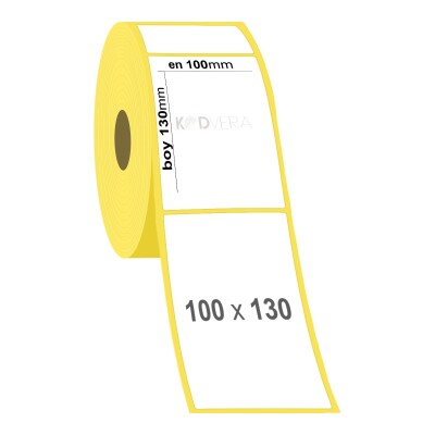 100 x 130 Kuşe Etiket - 2