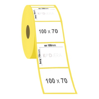 100 x 70 Kuşe Etiket - 2