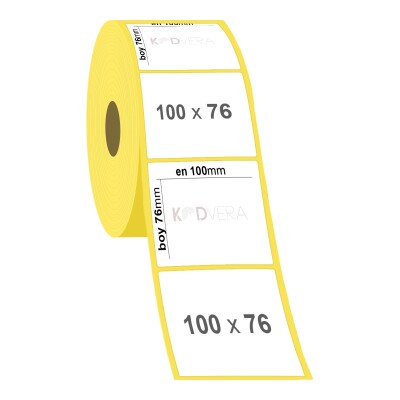 100 x 76 Kuşe Etiket - 2