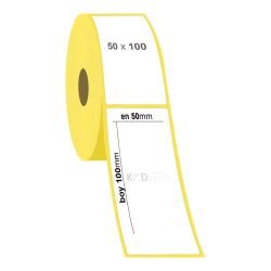 50 x 100 Lamine Termal Etiket - 2