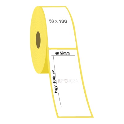 50 x 100 Lamine Termal Etiket - 2