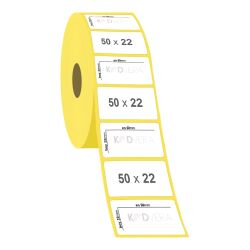 50 x 22 Lamine Termal Etiket - 2
