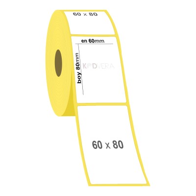 60 x 80 Termal Etiket - 2